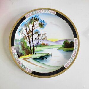 2 Vintage Chugai China Collector's Plates Made in Japan